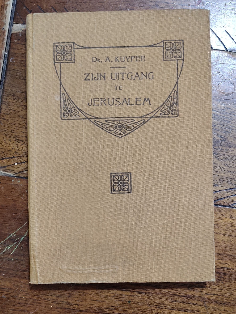 Antique 1912 Print Dutch Devotional